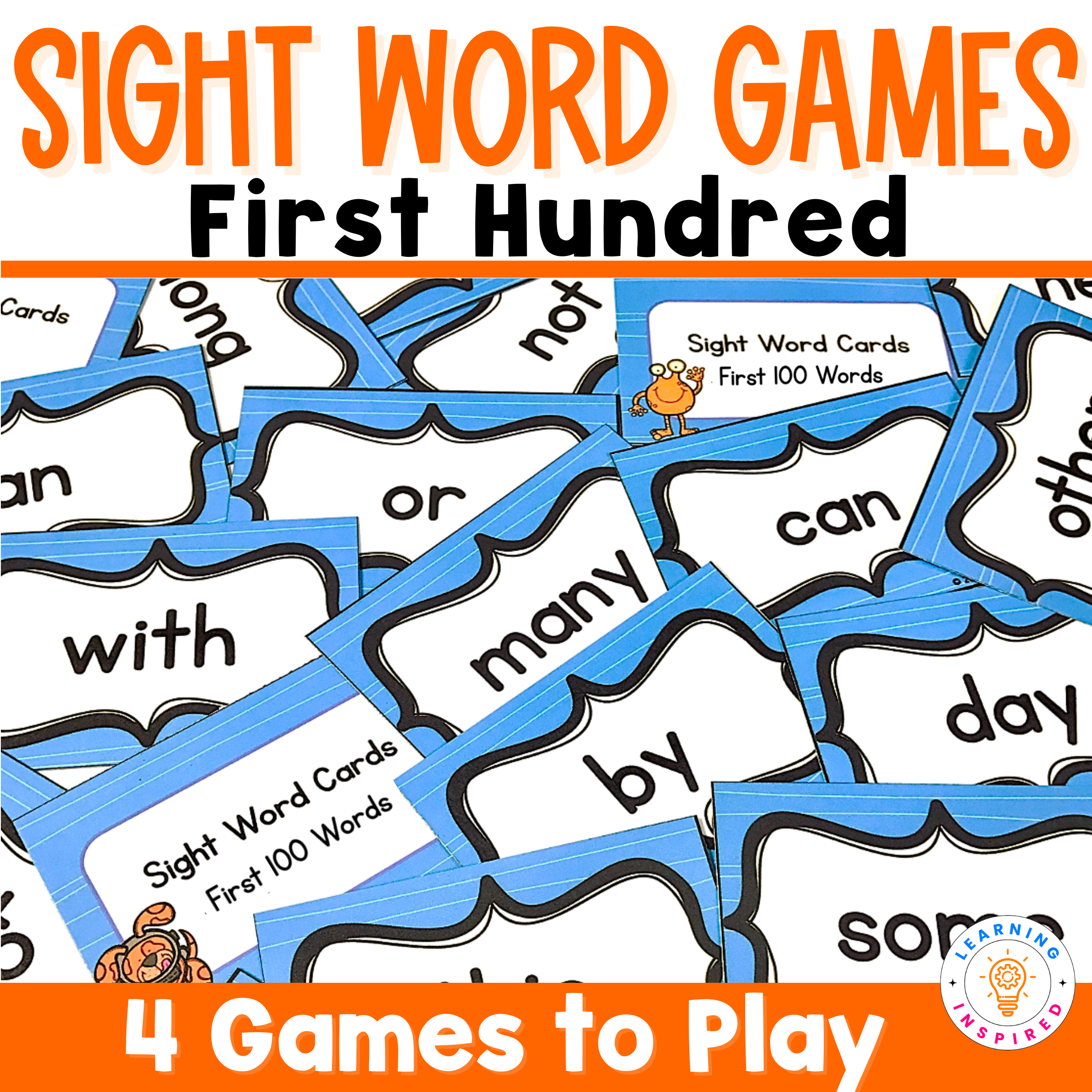 Sight Word Games First Hundred